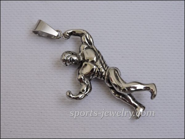 Fitness jewelry Powerlifting keychain