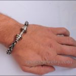 Bracelet barbell stainless steel Fitness gift