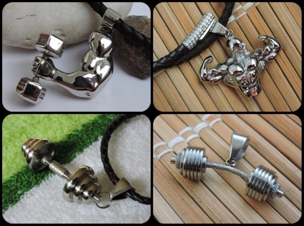 Sports jewelry stainless steel