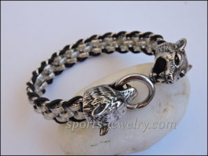 Wolf bracelet Stainless steel