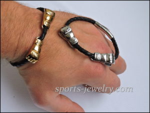 Boxing gloves bracelet