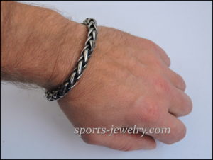 Stainless steel bracelet big Men's