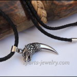 Steel wolf Leather cord