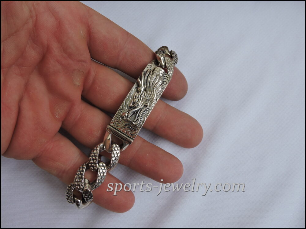 Silver dragon bracelet buy