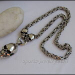 Stainless steel skull chain rate)