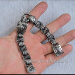 Boar bracelet stainless steel 02